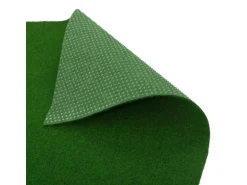 Snapstyle Kunstrasen Rasenteppich mit Noppen Kingston Grün Uni 200x450cm