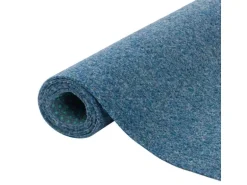 Snapstyle Kunstrasen Rasenteppich mit Noppen Kingston Blau 200x150cm