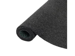 Snapstyle Kunstrasen Rasenteppich mit Noppen Kingston Anthrazit 200x50cm