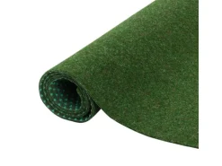 Snapstyle Kunstrasen Rasenteppich mit Noppen Kingston Grün Mix 200x350cm