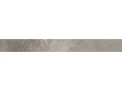 Sockelfliese Ground Feinsteinzeug Grau Glasiert Matt Rekt. 597 cm x 6 cm