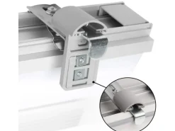 Sol Royal SolDecor DK9 Doppelrollo mit Kassette 100x220cm Weiß