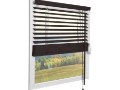 Sol Royal SolDecor JH3 Holzjalousie B40xH130 cm Dunkelbraun