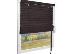 Sol Royal SolDecor JH3 Holzjalousie B110xH160 cm Dunkelbraun