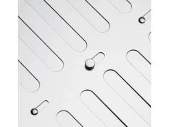 SOTECH Aluminium Lüftungsgitter Oval 260 x 240 mm mit Schiebeverschluss Verschließbar