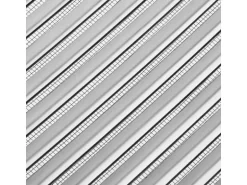 SOTECH Aluminium-Lüftungsgitter 190 x 190 mm Edelstahloptik Aufschraubbar mit Insektenschutz