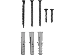 SOTECH Handlaufhalter COMPACT Schwarz Höhe 68 mm Ausladung 65 mm für Handläufe mit Ø 45 mm