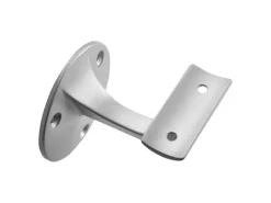 SOTECH Handlaufhalter COMPACT Silber Höhe 68 mm Ausladung 65 mm für Handläufe mit Ø 45 mm