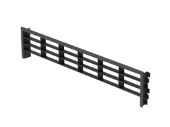 SOTECH Lüftungsgitter für Sockel 396 x 83 mm Schwarz