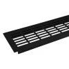 SOTECH Lüftungsgitter Lochblech 480 x 81 mm Schwarz