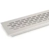 SOTECH Lüftungsgitter Lochblech 484 x 60 mm Silber EV1