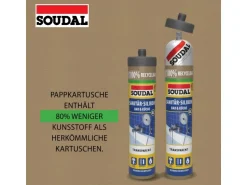Soudal Sanitär-Silikon Bad & Küche ECO Transparent 270 ml