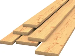 Sparschalung Fichte/Tanne sägerau 24 mm x 80 mm x 4000 mm