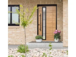 Splendoor Haustür ThermoSpace Paris Prime Woodeffect 110 cm x 210 cm Anschlag Li