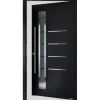Splendoor Haustür Thermospace Berlin RC2 Schwarz-Weiß 110 cm x 210 cm Anschlag L