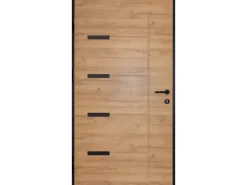 Splendoor Haustür ThermoSpace Oslo Prime Woodeffect 110 cm x 210 cm Anschlag Lin