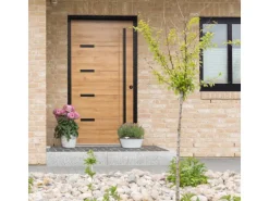 Splendoor Haustür ThermoSpace Oslo Prime Woodeffect 100 cm x 210 cm Anschlag Rec