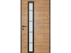 Splendoor Haustür ThermoSpace Paris Prime Woodeffect 100 cm x 210 cm Anschlag Re