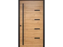 Splendoor Haustür ThermoSpace Oslo Prime Woodeffect 100 cm x 210 cm Anschlag Lin