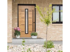 Splendoor Haustür ThermoSpace Milano Prime Woodeffect 100 cm x 210 cm AnschlagRe