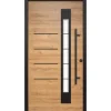 Splendoor Thermospace Haustür Berlin Prime Woodeffect 100x210 cm R