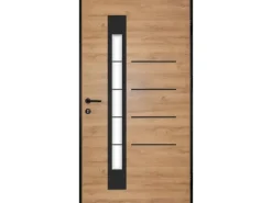 Splendoor Thermospace Haustür Berlin Prime Woodeffect 100x210 cm R