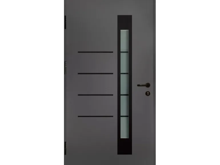Splendoor Thermospace Haustür Berlin Prime Anthr.-Schwarz 210x100 cm L