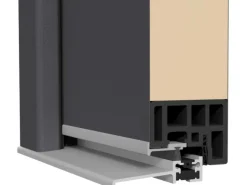 Splendoor Thermospace Haustür Berlin Prime 100x210 cm Anthr. R