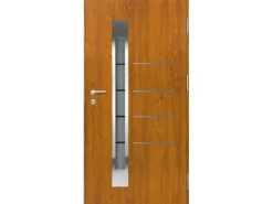 Splendoor Thermospace Haustür Berlin Prime Golden Oak 210x100 cm R