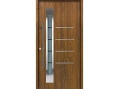 Splendoor Thermospace Haustür Berlin Prime Nussbaum 210x110 cm L
