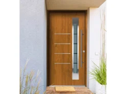 Splendoor Thermospace Haustür Berlin Prime Golden Oak 210x110 cm R