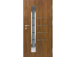 Splendoor Thermospace Haustür Berlin Prime Nussbaum 210x110 cm R