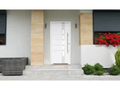 Splendoor Thermospace Sicherheits-Haustür Berlin Prime RC2 Weiß 100x210 cm R