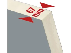 Splendoor Thermospace Sicherheits-Haustür Berlin Prime RC2K Grau 110x210 cm L