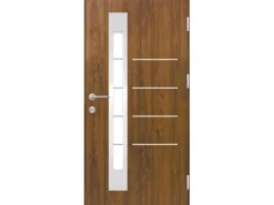Splendoor Thermospace Sicherheits-Haustür Berlin Prime RC2K Nussbaum 110x210cm R