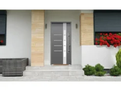 Splendoor Thermospace Sicherheits-Haustür Berlin Prime RC2K Anthr. 110x210 cm R