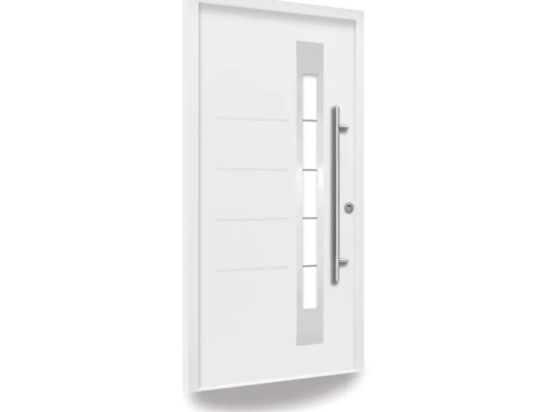 Splendoor Thermospace Sicherheits-Haustür Berlin Prime RC2K Weiß 100x210 cm R