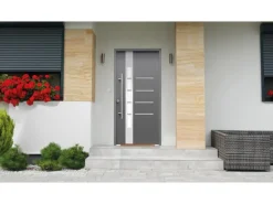 Splendoor Thermospace Sicherheits-Haustür Berlin Prime RC2K Anthr. 110x210 cm L