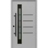 Splendoor Thermospace Sicherheits-Haustür Berlin Prime RC2 Grau 100x210 cm L