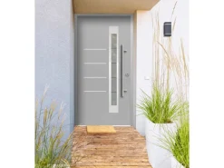 Splendoor Thermospace Sicherheits-Haustür Berlin Prime RC2 Grau 100x210 cm R