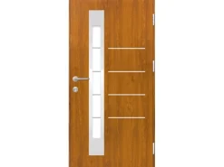 Splendoor Thermospace Sicherheits-Haustür Berlin Prime RC2K Gold.Oak 110x210cm R