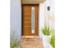 Splendoor Thermospace Sicherheits-Haustür Berlin Prime RC2K Gold.Oak 110x210cm R
