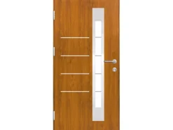 Splendoor Thermospace Sicherheits-Haustür Berlin Prime RC2K Gold.Oak 110x210cm L