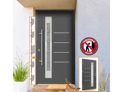 Splendoor Thermospace Sicherheits-Haustür Berlin Prime RC2 210x110 cm Anthr. R