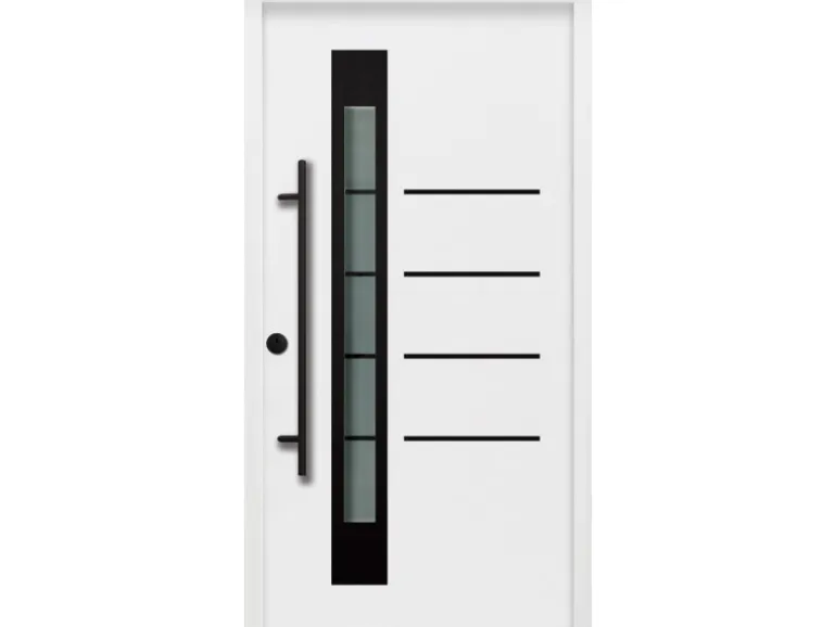 Splendoor Thermospace Sicherheits-Haustür Berlin Prime RC2K Weiß 110x210 cm L