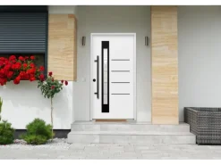 Splendoor Thermospace Sicherheits-Haustür Berlin Prime RC2K Weiß 110x210 cm L
