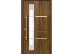 Splendoor Thermospace Sicherheits-Haustür Berlin Prime RC2 Nussbaum 110x210 cm L
