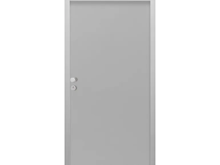 Splendoor Wohnungseingangstür BARI ACOUSTIC 44dB RC2 Links Grau nach Maß