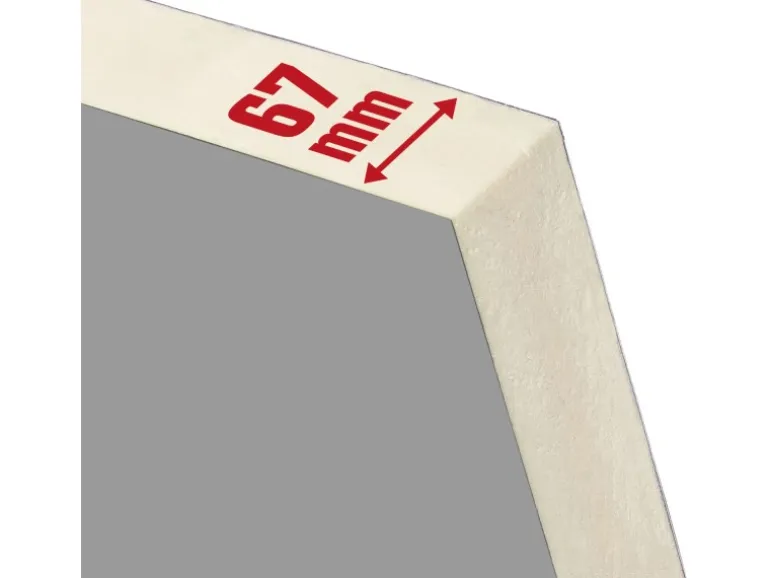 Splendoor Wohnungseingangstür BARI ACOUSTIC 44dB RC2 Links Grau nach Maß