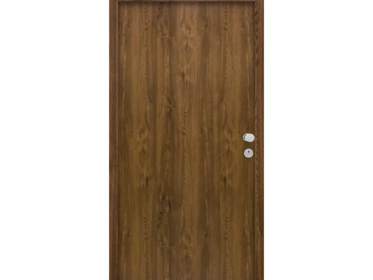 Splendoor Wohnungseingangstür BARI ACOUSTIC 44dB RC2 Rechts Nussbaum nach Maß